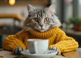 Cat-With-Cup